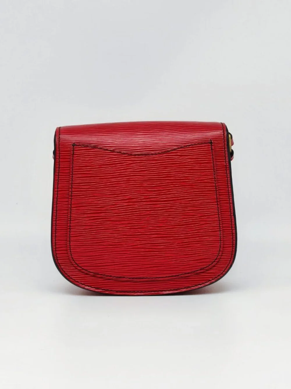 Louis Vuitton Epi Saint Cloud PM Red Castilian Leather Crossbody Shoulder Bag